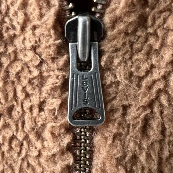 Levi’s brown Sherpa jacket. - Picture 5 of 5